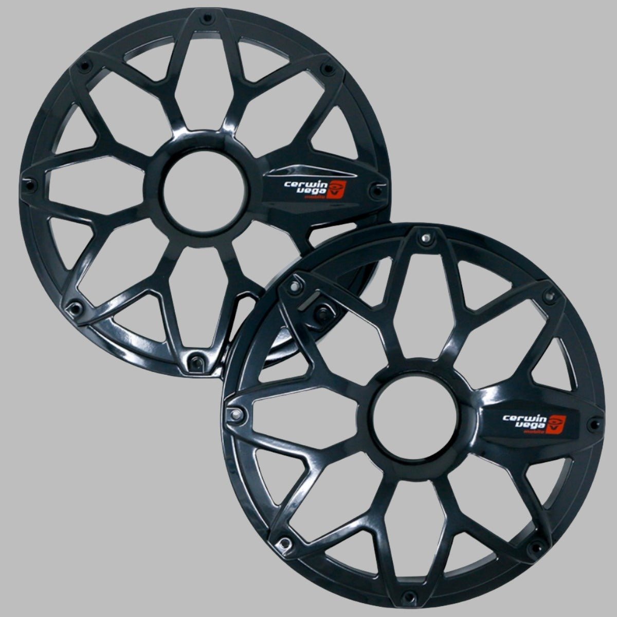 RPM Stroker 8” Flush Mount Speaker Grill, Pair - Cerwin Vega